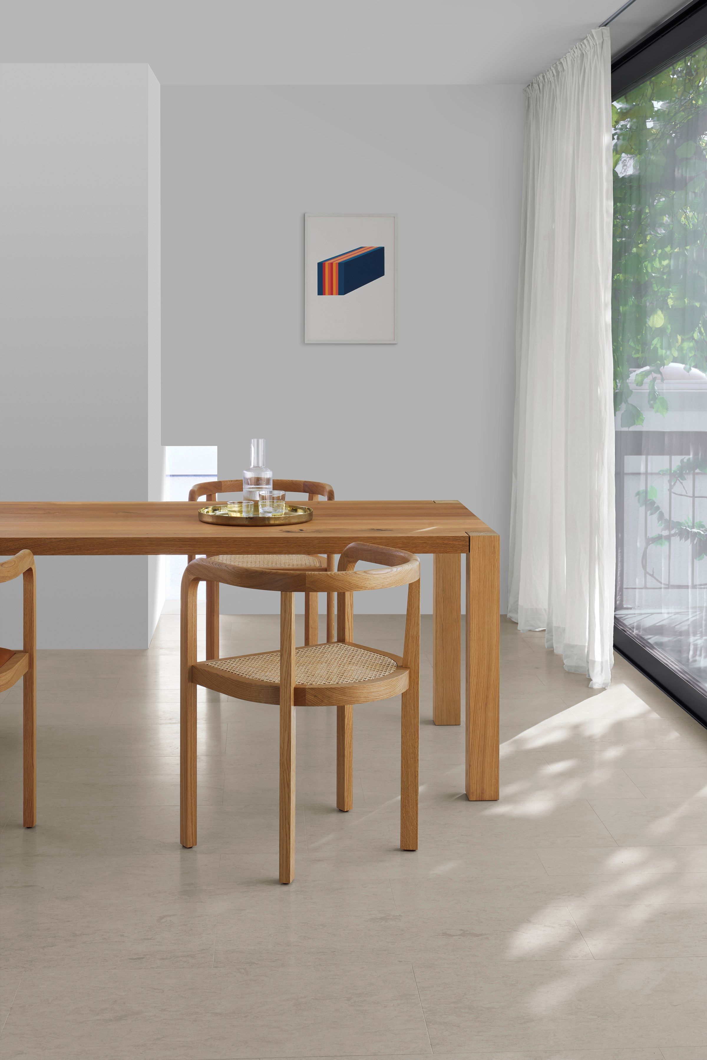 Венский соломенный стул с подлокотниками e15 Herre ARCH-00108995 - Вид №5