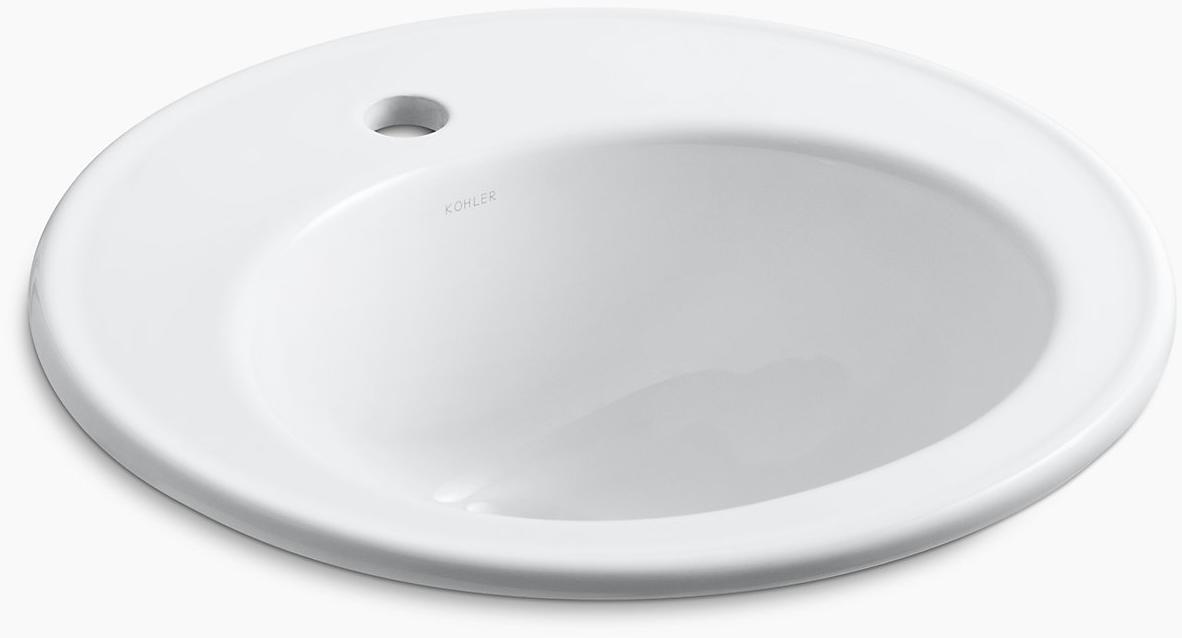 K-2202-1-95 Накладная раковина на столешницу  прямоугольная Kohler  - Вид №1