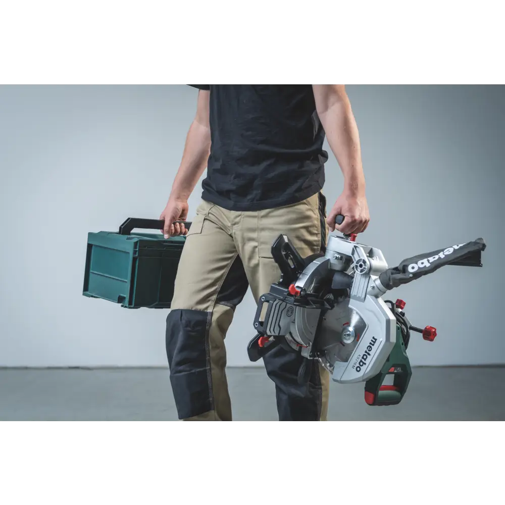 Пила торцовочная сетевая Metabo KS216M, 1350 Вт, 216 мм STLM-2198862 - Вид №4