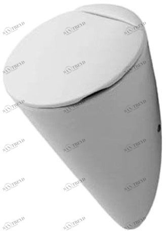 0835320007 Настенный писсуар, уринал с мушкой Duravit Starck 1