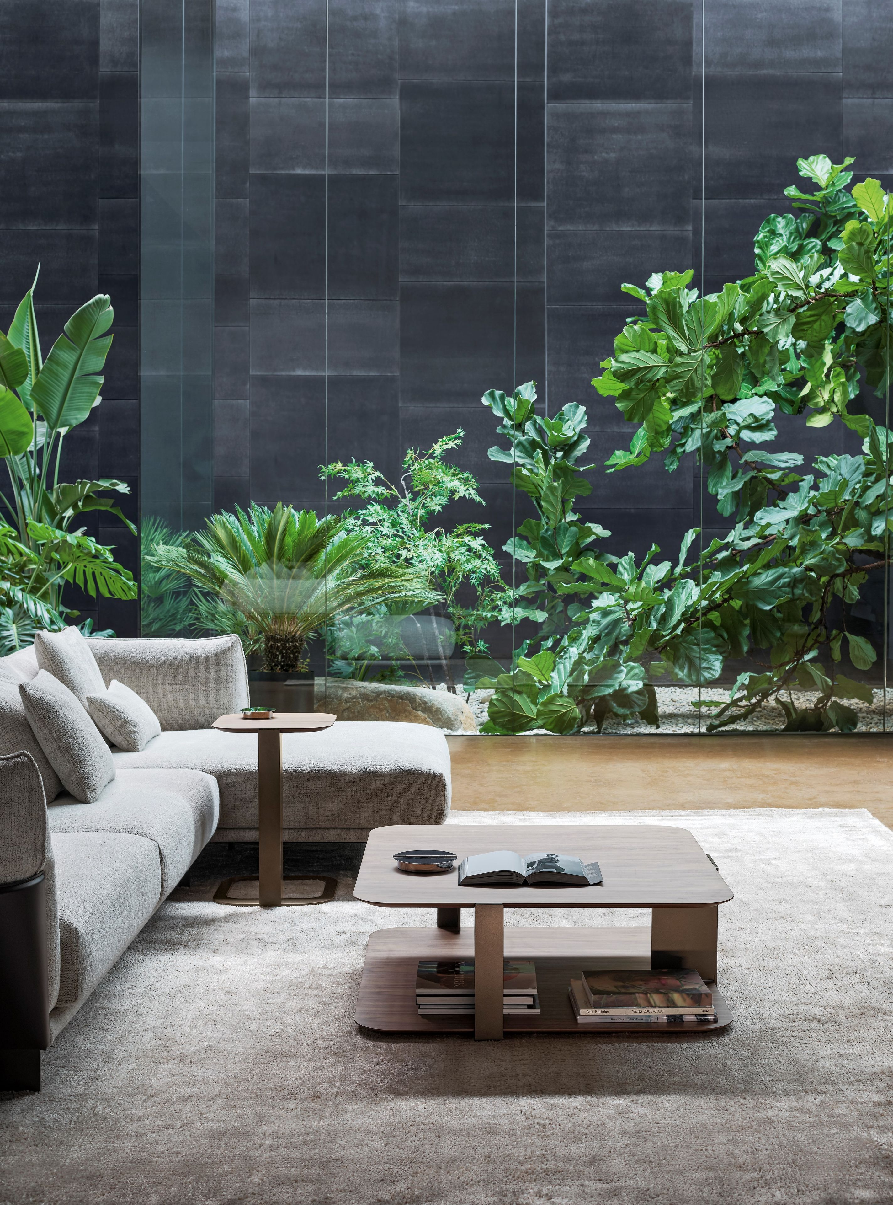 Низкий деревянный журнальный столик BONALDO Paddle ARCH-00075870 - Вид №1