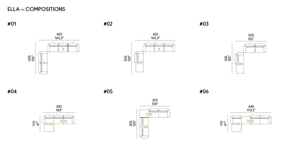Линейный диван Casamania & Horm ELLA ARCH-00070869 - Вид №16