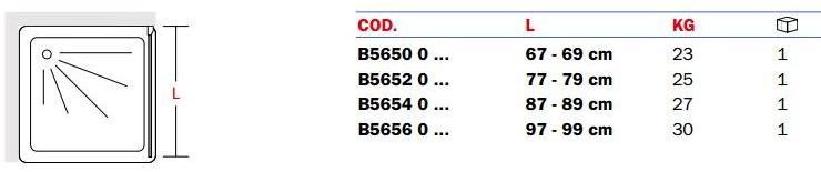 INDA® Душевая кабина ниша стеклянная с откидной дверцей New claire sun-id-1415668 - Вид №2