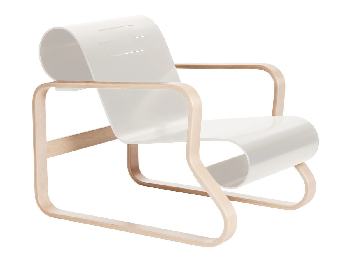 Деревянное кресло с подлокотниками Artek 41 "PAIMIO" ARCH-00106883 - Вид №1