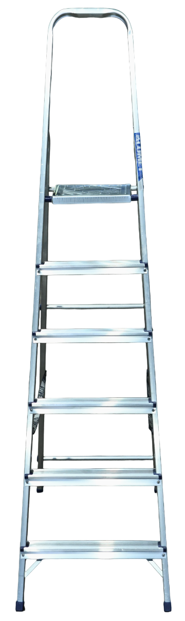 Стремянка алюминиевая 6 ст ALUMET Ам706 - Вид №4