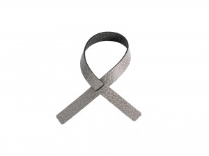 98805 HIPPO anthracite-grey петля для салфеток 1х30 см, набор 4 шт ;LIND DNA