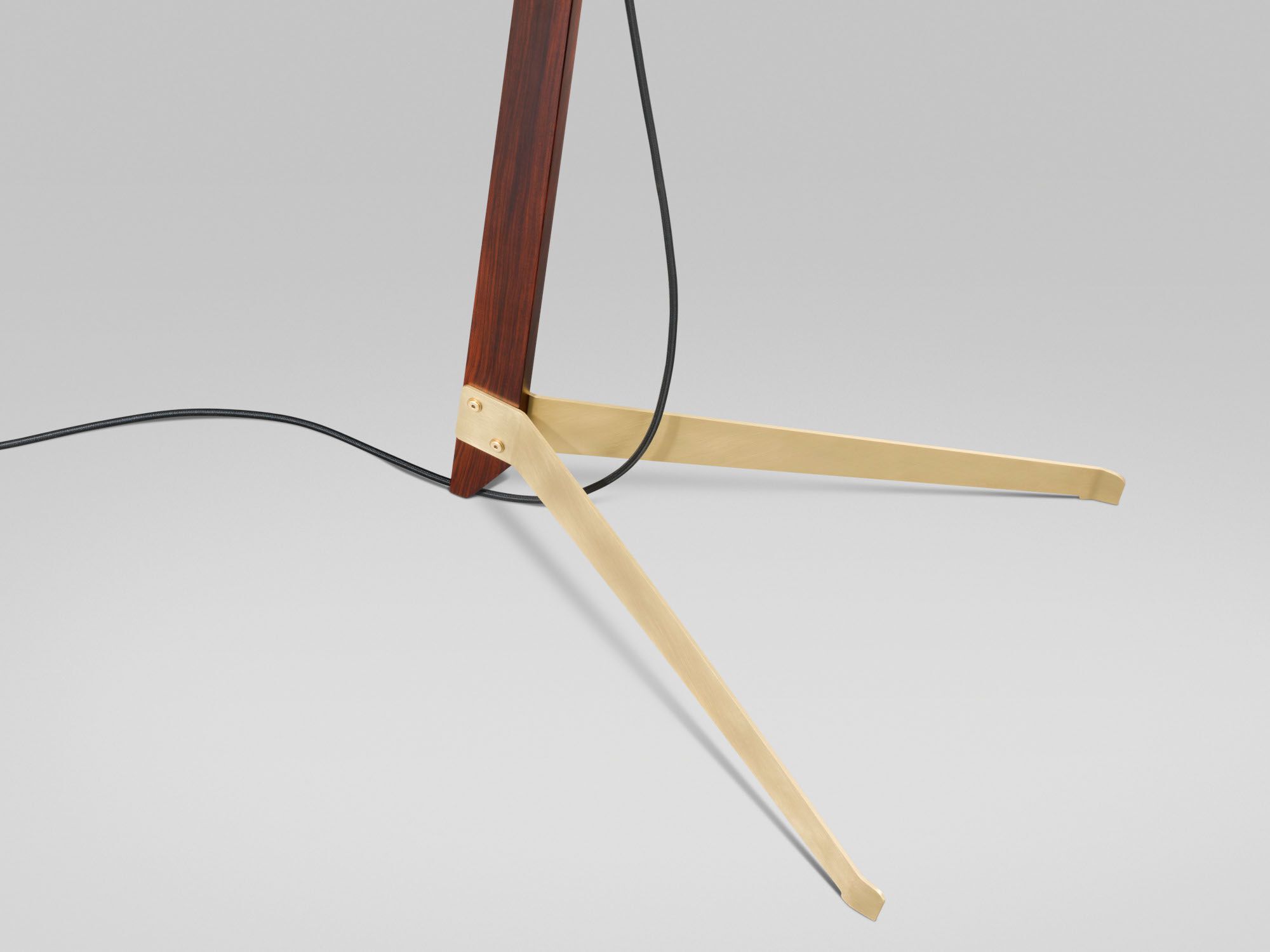 Деревянный и металлический торшер Kalmar Билли ARCH-00084305 - Вид №1