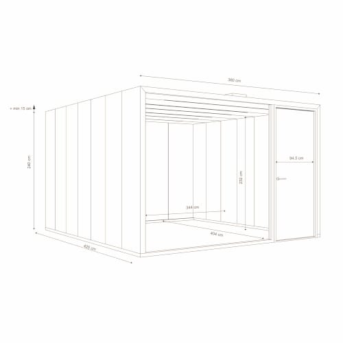 Мультимедийная многосторонняя акустическая офисная кабина Taiga Concept Lohko Flex ARCH-00050859 - Вид №8