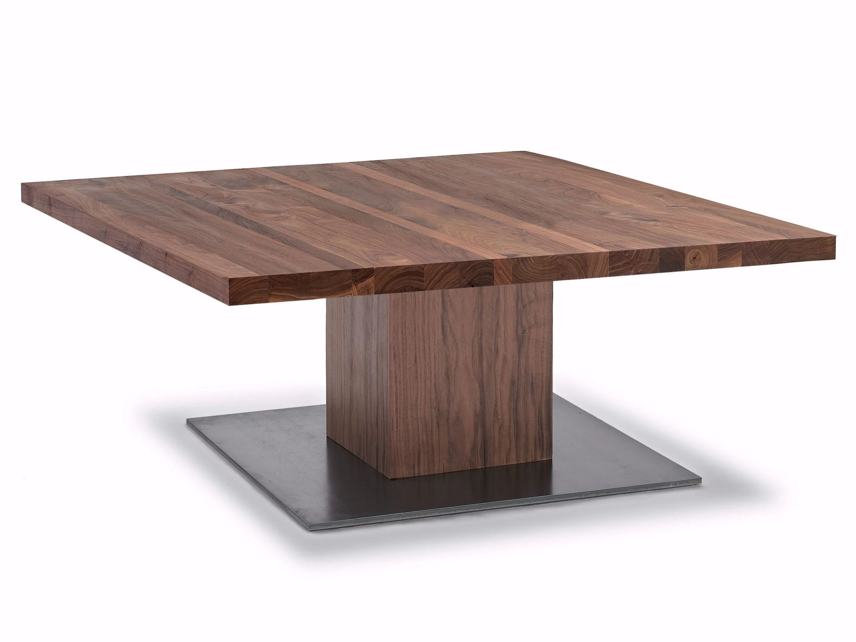 Журнальный столик из массива дерева с железной основой Riva 1920 Boss Basic ARCH-00128211