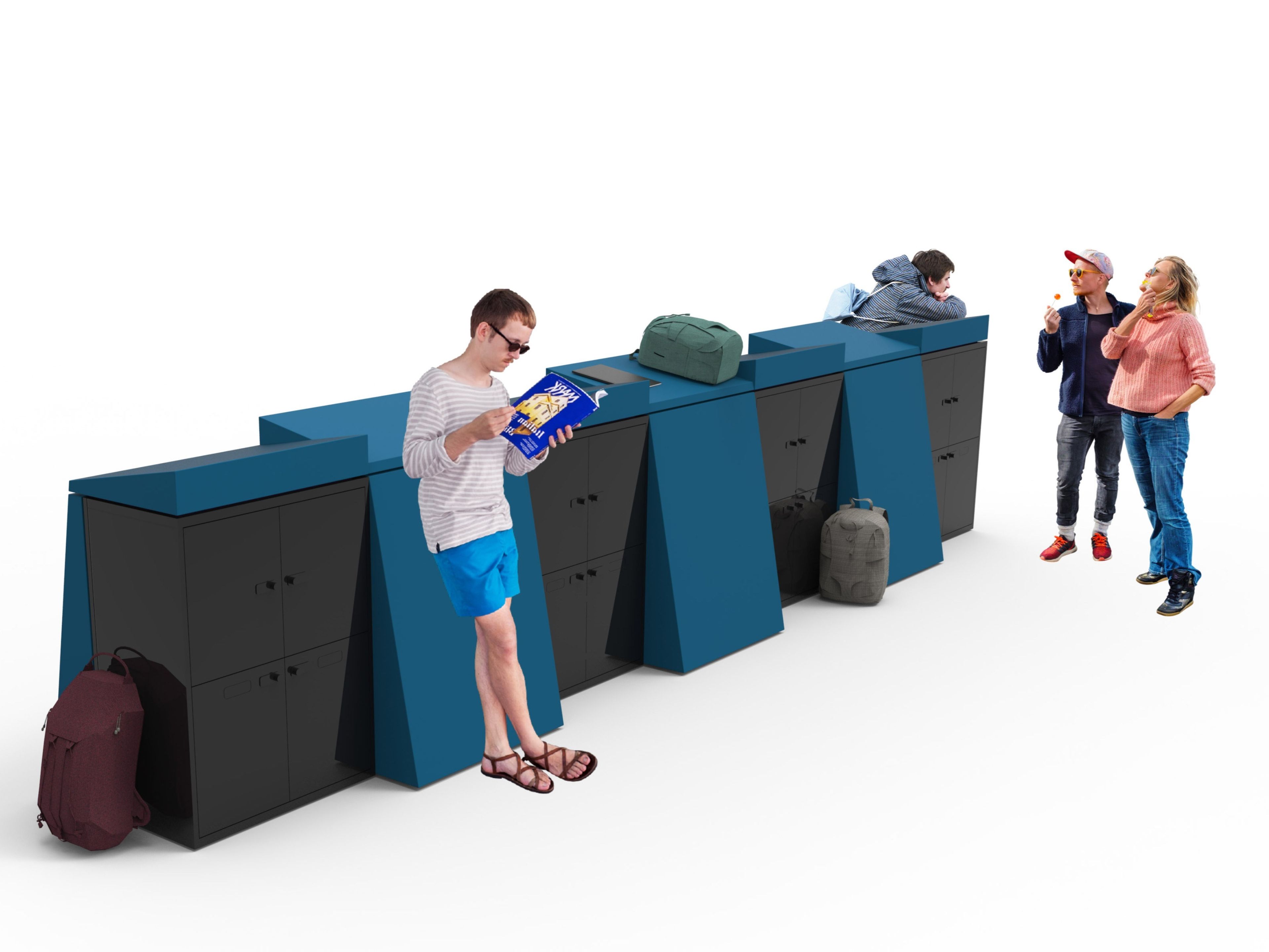 Обивка офисных модулей из пены QM Quinze & Milan LEAN ARCH-00124076 - Вид №7