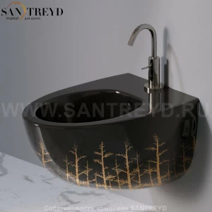 S512406G Биде подвесное OVAL A. e T. Italia