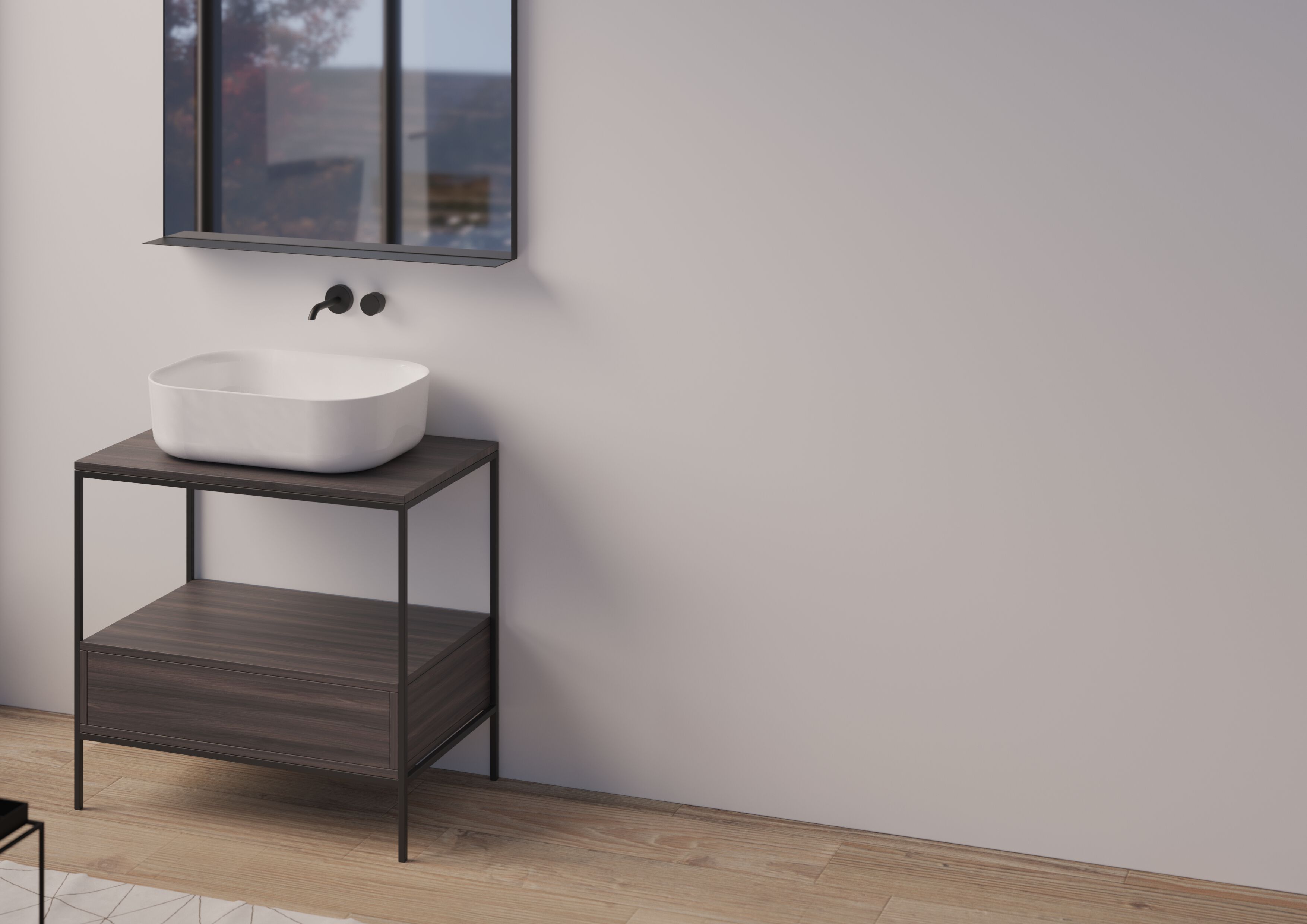 Напольная раковина с выдвижными ящиками GSG Ceramic Design OSLO ARCH-00148655 - Вид №4