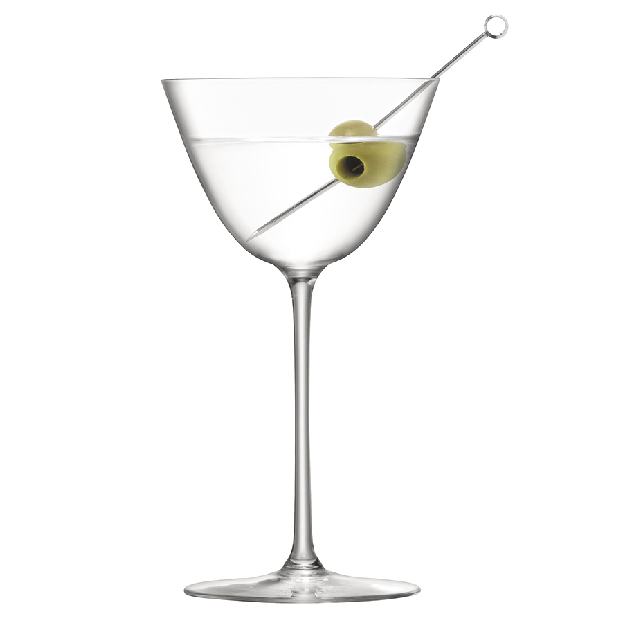 Набор из 4 бокалов для мартини borough 195 мл LSA INTERNATIONAL ДИЗАЙНЕРСКИЕ 00-3894757 Прозрачный  - Вид №2