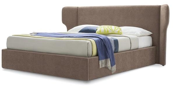 Felis Кровать для хранения из мягкой ткани в современном стиле с обитым изголовьем Bedstories#2 sun-id-1497509 - Вид №7