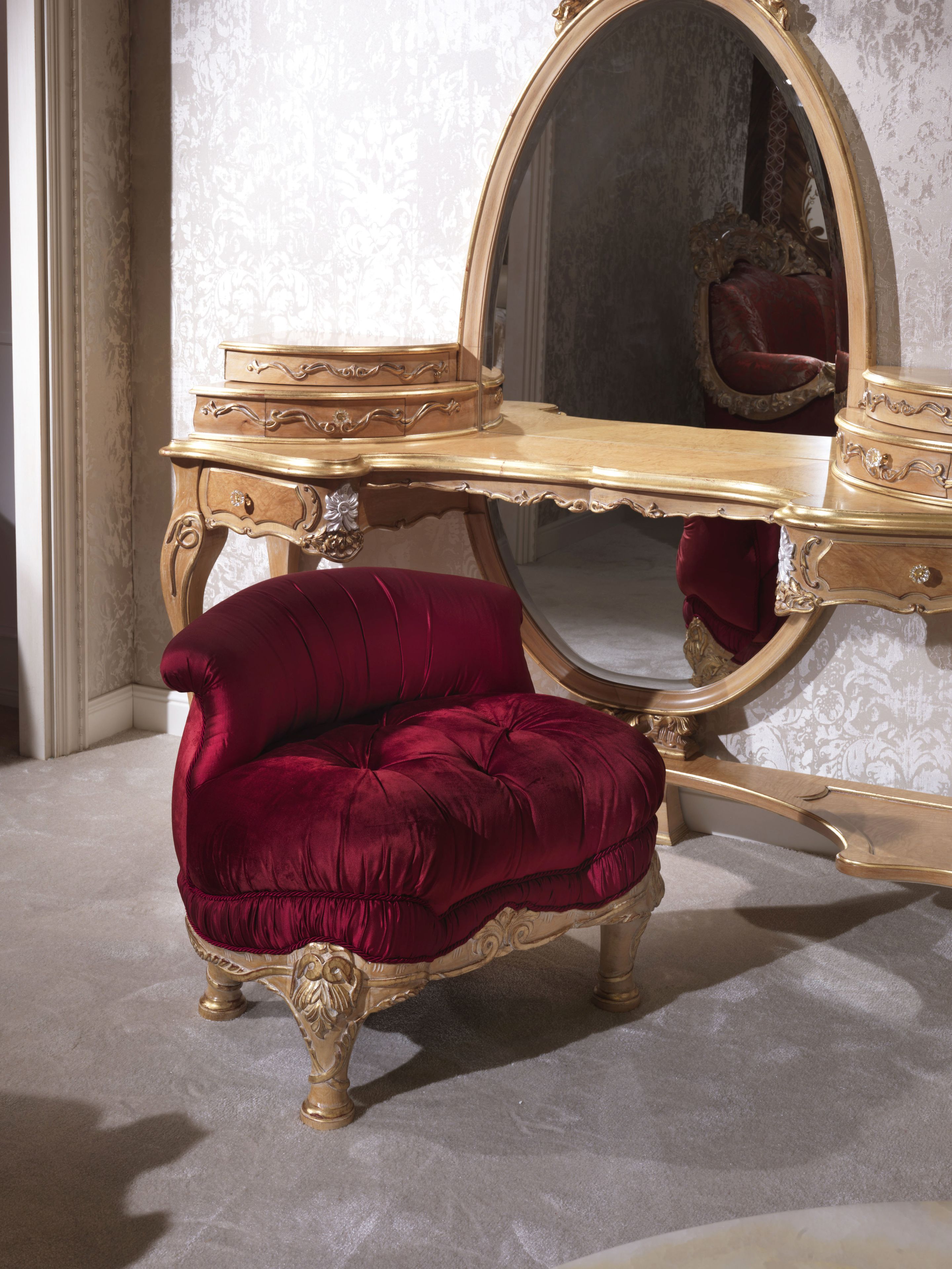 Ткань capitonné пуф Bellotti Ezio 3680 ARCH-00051362 - Вид №2