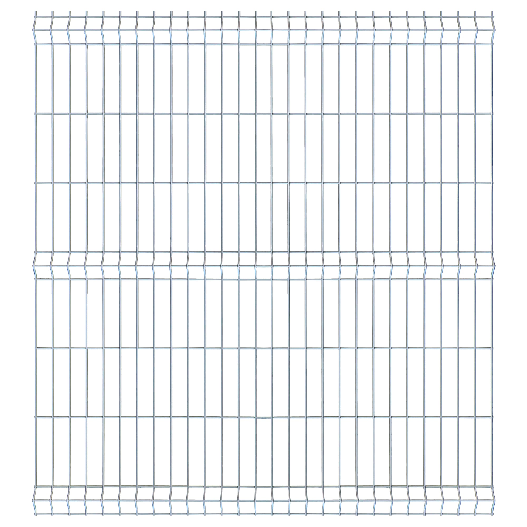 82035914 3D панель Light для забора 1.53х2.5 м оцинкованная сталь Santreyd  - Вид №4