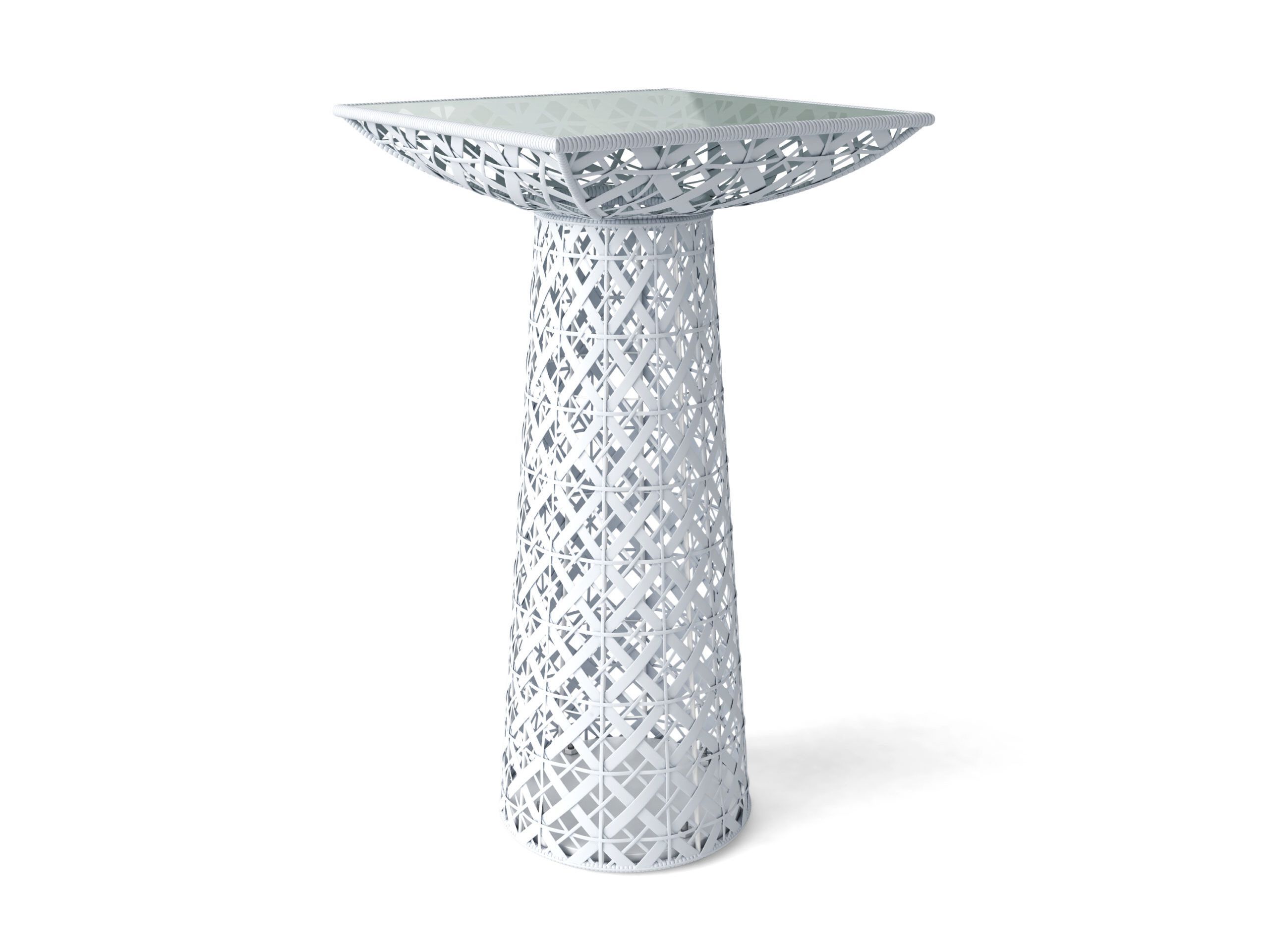 Высокий квадратный стол из смолы Walters Reverie ARCH-00108964 - Вид №1