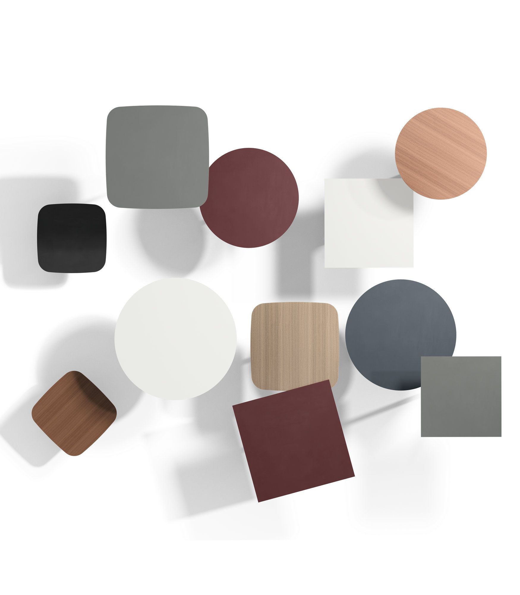 Квадратный стол со спицами Brunner ARCH-00051341 - Вид №1