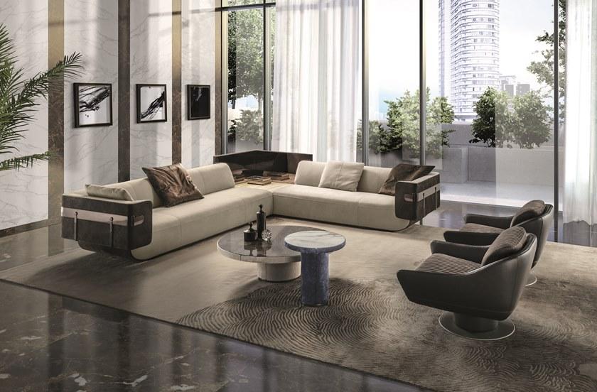 Longhi Угловой диван Loveluxe 2020 – sartoria collection W 543 - Вид №1