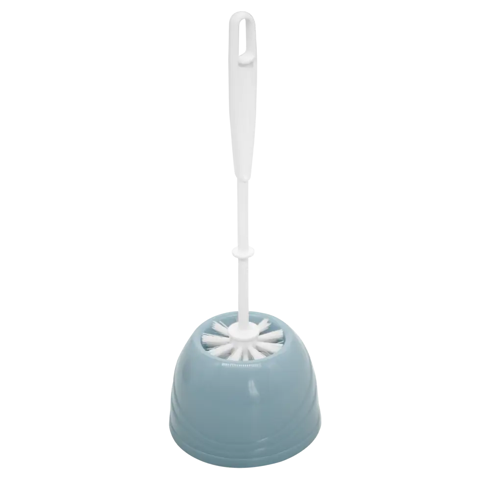 Ершик для унитаза Berossi Aqua LM с подставкой цвет голубой шторм STLM-2135019