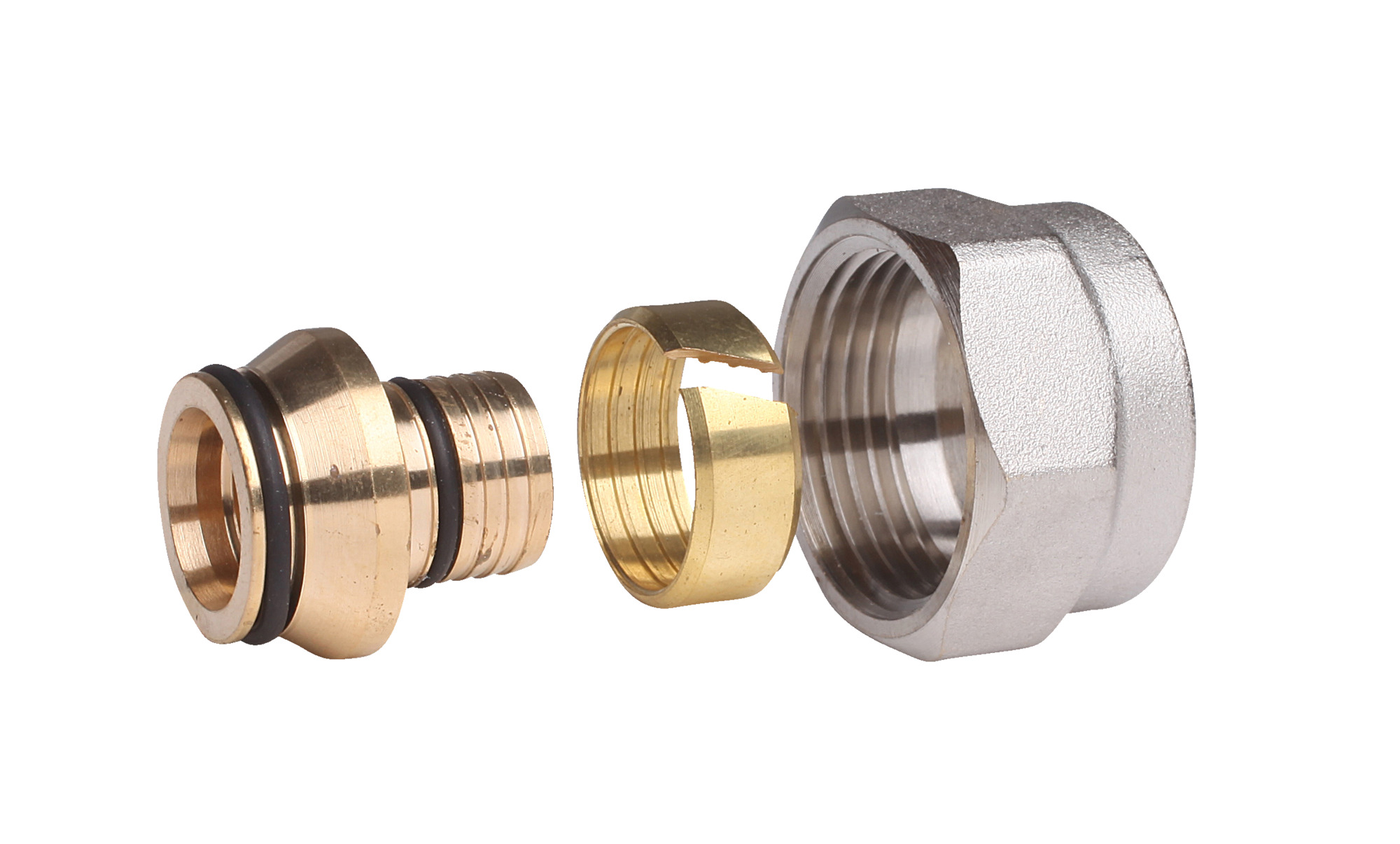 Danfoss Фитинги для металлопластиковых труб (Alupex) Уплотн. фитинги AluPEX 14x2 G1/2'' нар 013G4174  - Вид №7