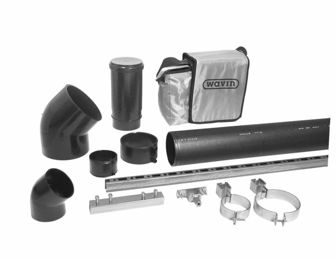 Оцинкованный стальной воротник WAVIN ITALIA QUICKSTREAM ARCH-00151845 - Вид №3