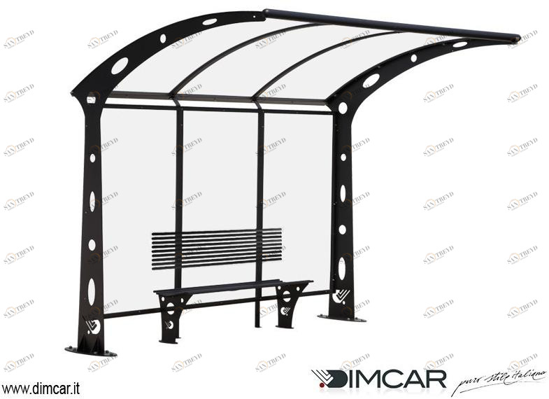 DIMCAR Металлический навес для автобусной остановки Elite sun-id-1463647