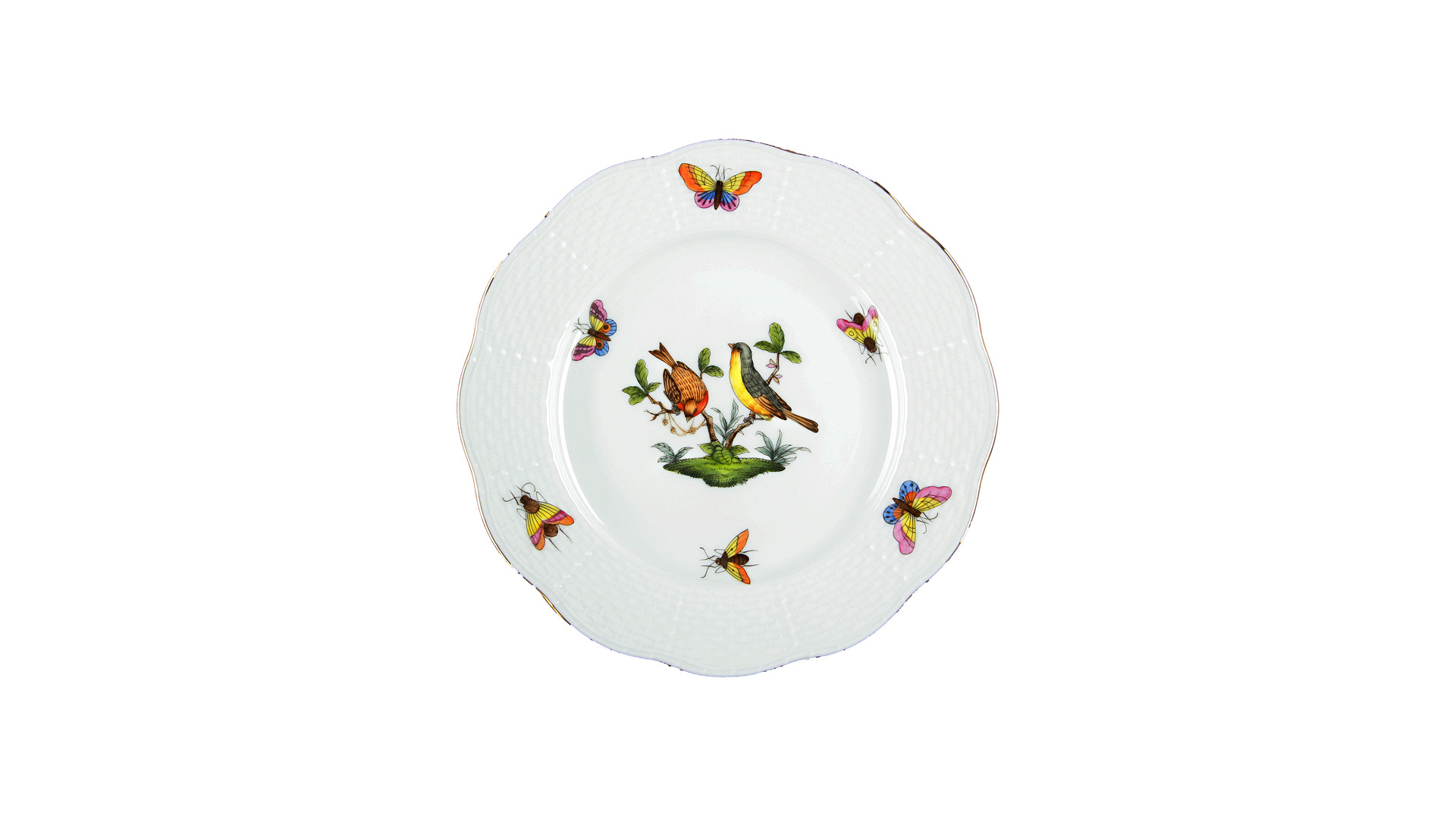 10671269 Herend Сервиз чайный Herend Ротшильд на 6 персон 21 предмет №3 Фарфор, Керамика  - Вид №3