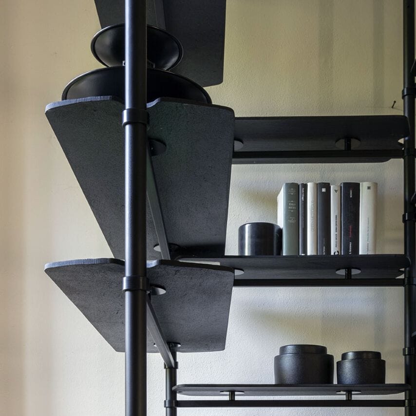 Окрашенный металлический секционный книжный шкаф Mogg LEVANTE ARCH-00097775 - Вид №10