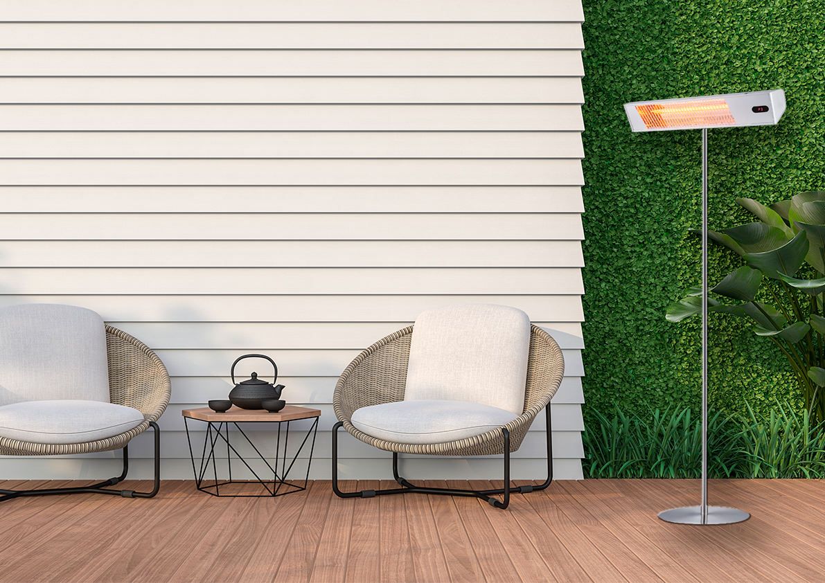 Наружная алюминиевая инфракрасная напольная нагревательная лампа SINED CALDO IRA PALO ARCH-00120023 - Вид №3