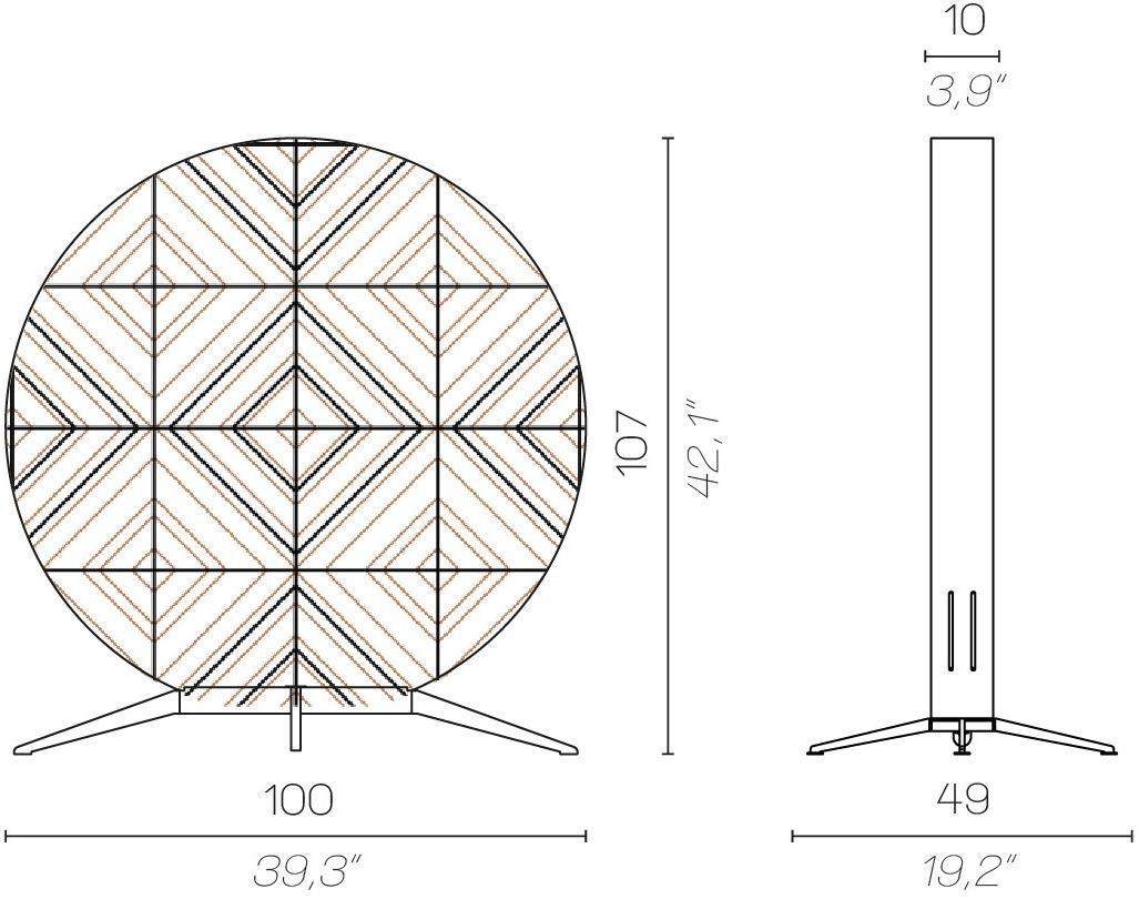 Contardi Напольный светодиодный торшер из ткани Promo outdoor 2020 sun-id-1423804 - Вид №15