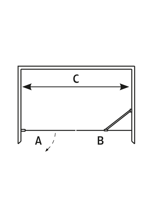 1450635 Nice Shower Igloo Pro Double Rack + Fast 80X70 ... Hafa Прозрачный  - Вид №2