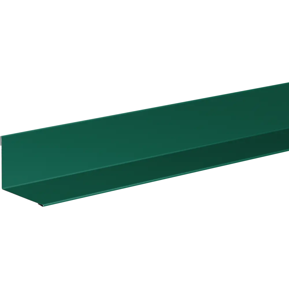 Планка для внутренних углов 50x50 мм 2 м 0.4 мм RAL 6005 зеленый 84427783 STLM-2110083 Santreyd 