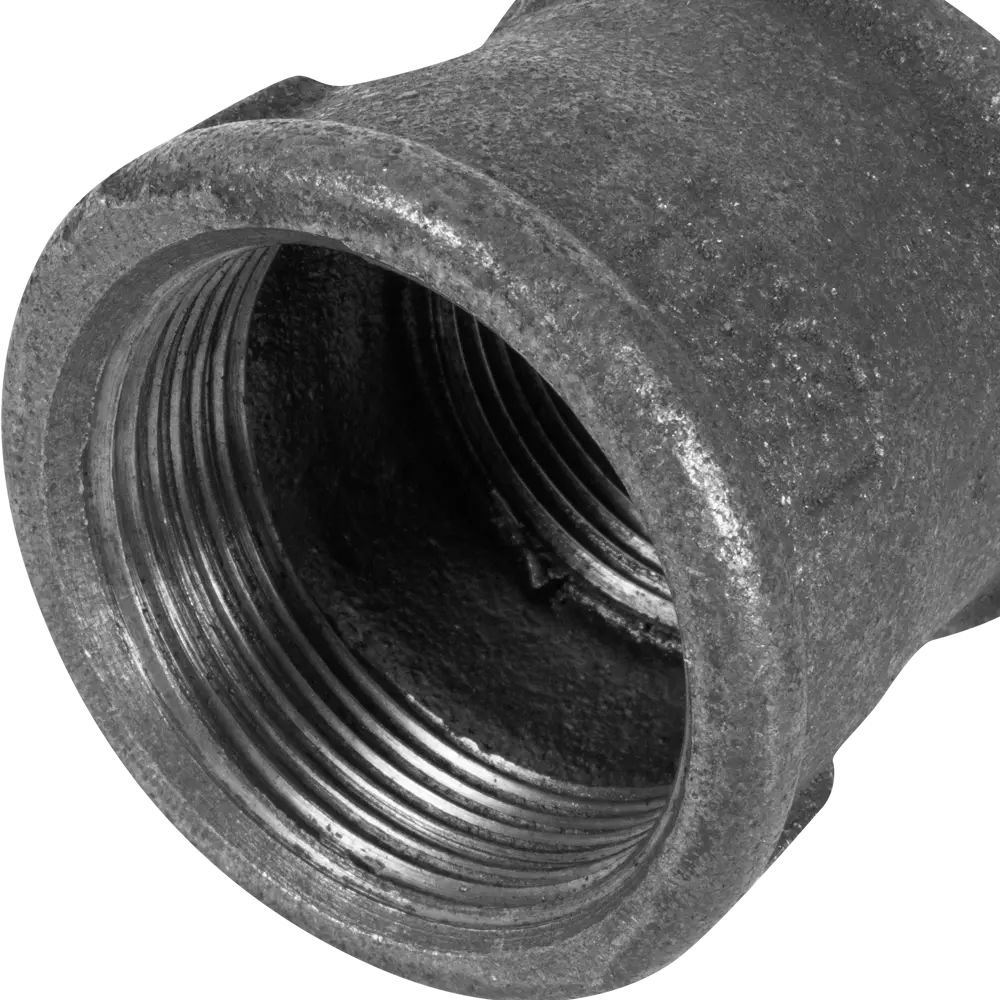 Муфта внутренняя резьба 1 1/4"х1 1/2" мм ковкий чугун 15635851 STLM-2161778 Santreyd  - Вид №1