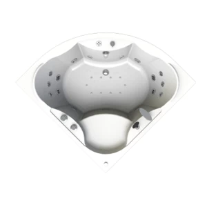 Гидромассаж "Спортивный Chrome" на ванну Верона (двигатель 1500 Вт, система "Turbo-pool", джет Магнус, Линц - 8 шт., джет Релакс - 6 шт.)