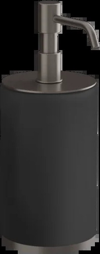 Держатель дозатора мыла 66438 707 Gessi Ventaglio ЧЕРНЫЙ МЕТАЛЛ BR. PVD