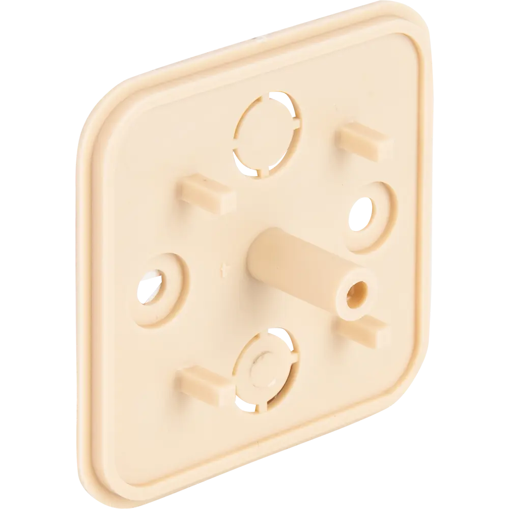 Распределительная коробка открытая IEK 50x50x20 мм 2 ввода IP20 цвет сосна STLM-2096036 - Вид №3