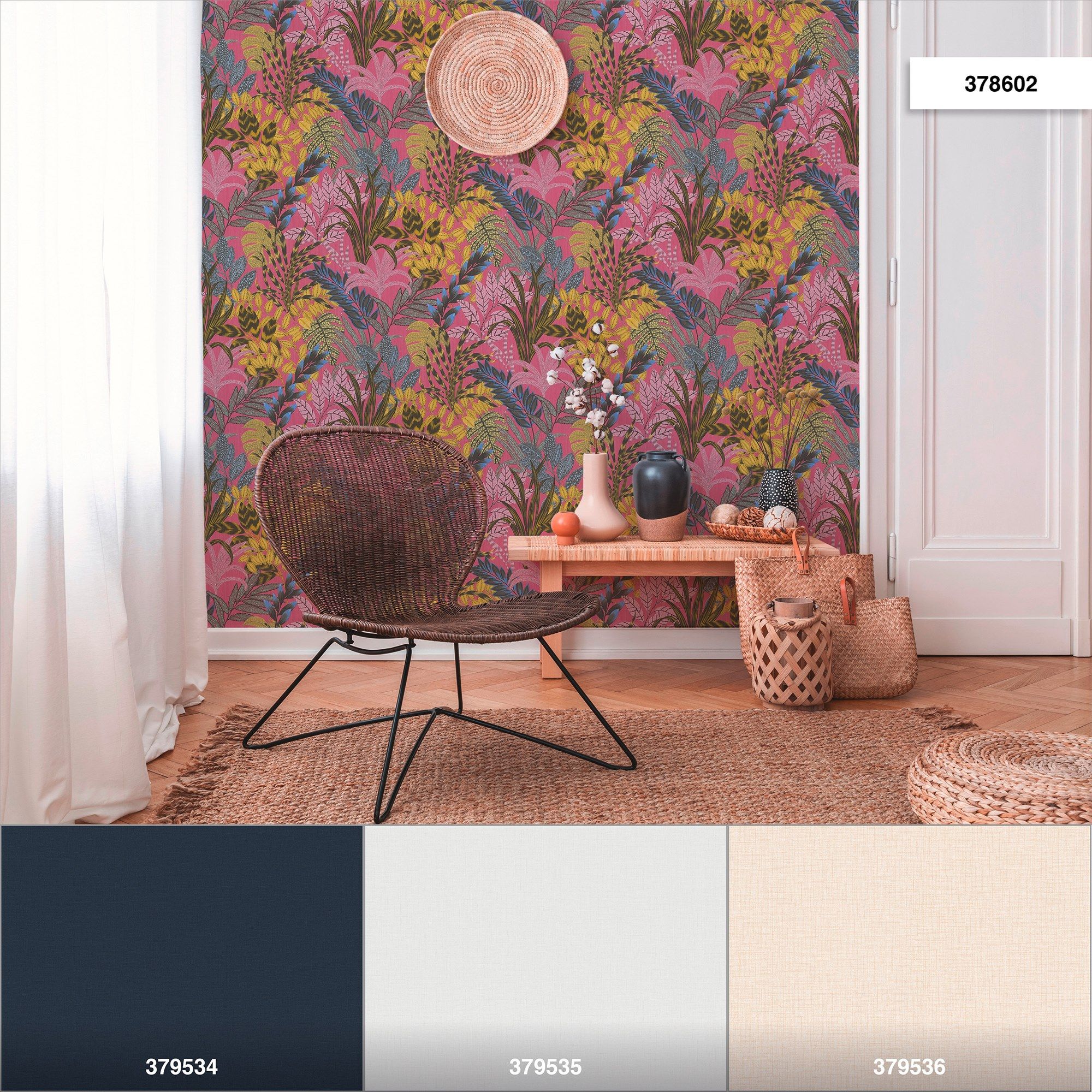 Виниловые обои с цветочным рисунком Architects Paper Metropolitan Stories II ARCH-00005622 - Вид №9