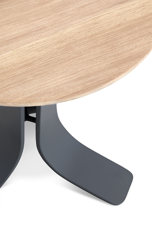 100534 Столик Shell Iroko 80 см GAN Isla - Вид №1