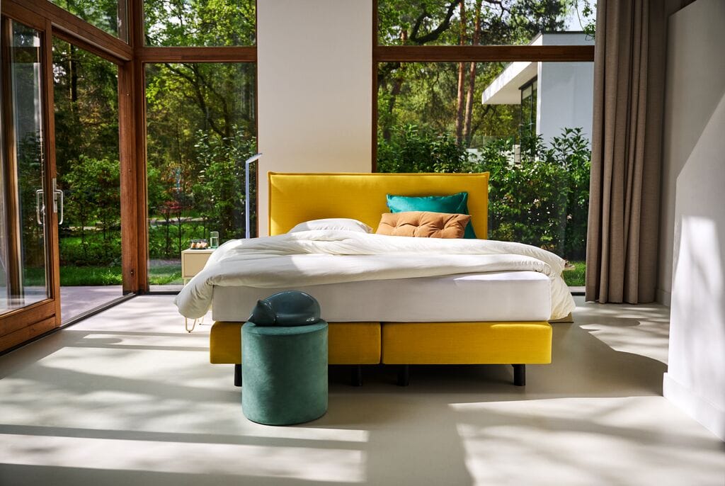 Тканевая кровать с мягким изголовьем Auping Оригинал ARCH-00056211 - Вид №1