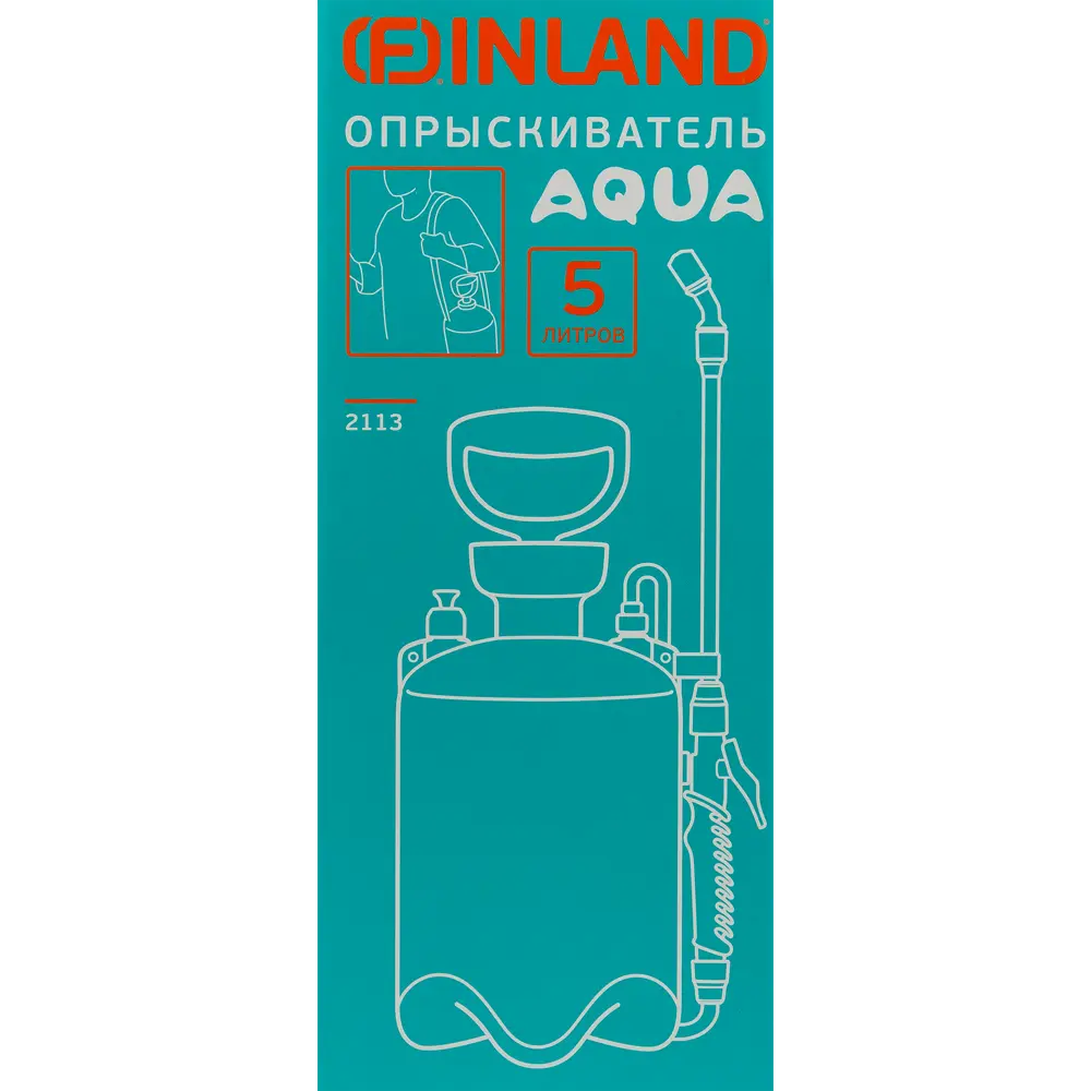 Опрыскиватель помповый Finland Aqua 2113 5 л 88109509 STLM-2150687 Santreyd  - Вид №2