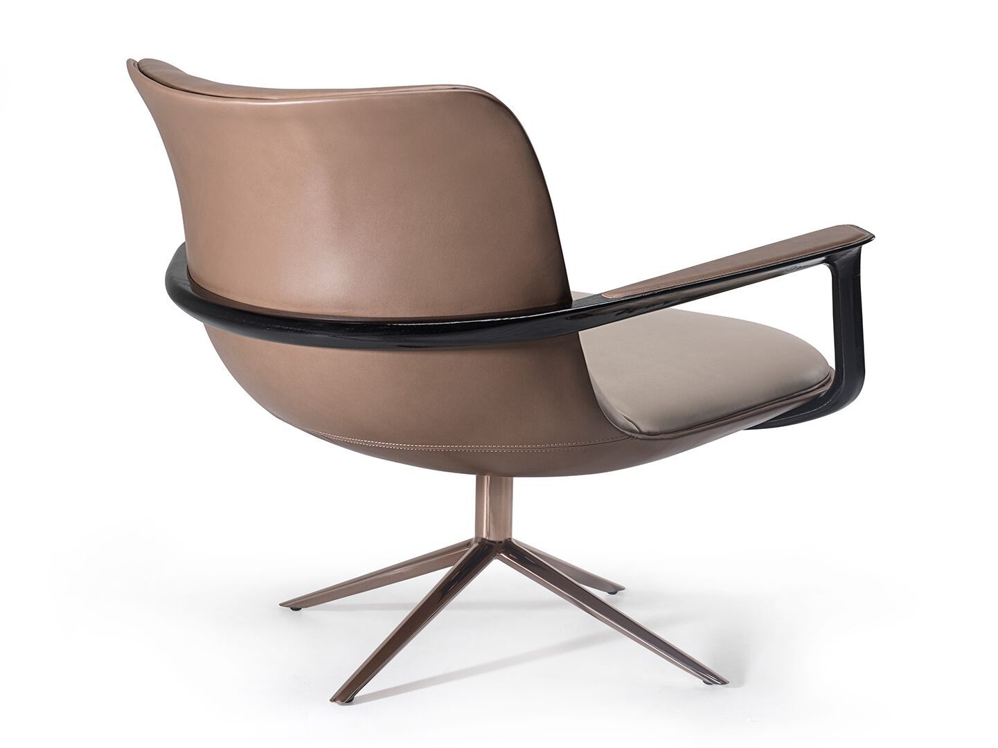 Кожаное кресло с подлокотниками Visionnaire Nomad ARCH-00147235