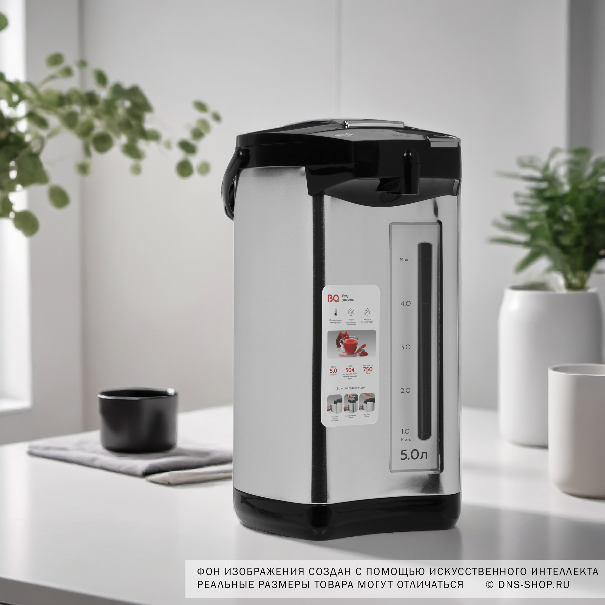 9903942 Термопот BQ TP532 серебристый STDN-0021648 - Вид №9