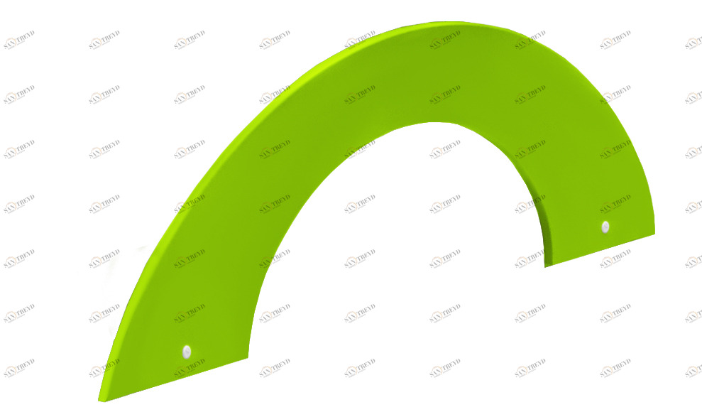 Бортик для детской кровати "Амстердам" МАНДАРИН АМСТЕРДАМ 179543 Зеленый Santreyd 