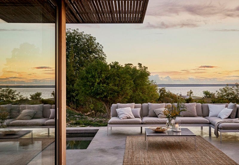 Садовое кресло в Sunbrella® Skargaarden Bönan ARCH-00131826 - Вид №6