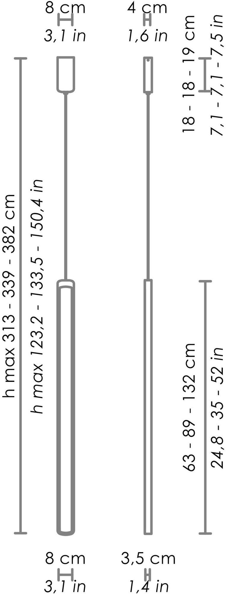 AiLati Светодиодная подвесная лампа Stripe sun-id-1375043 - Вид №6