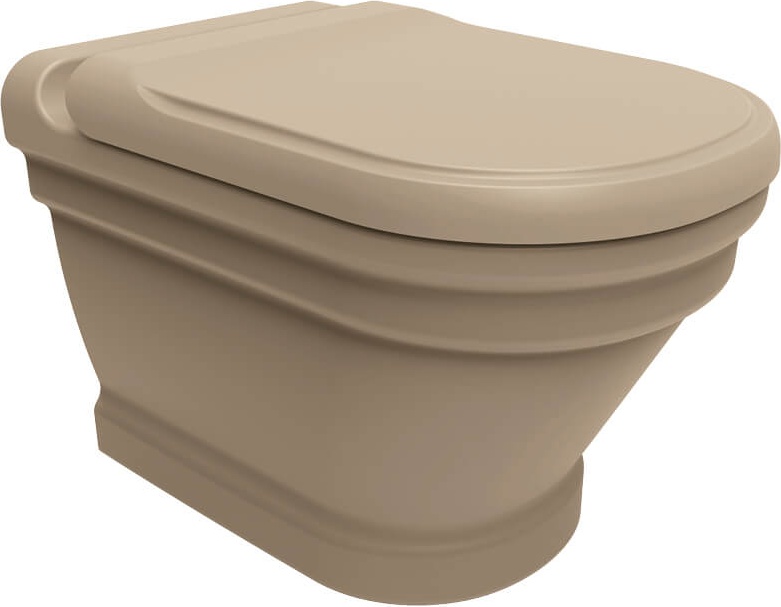 Античный подвесной матовый унитаз типа капучино / AN320.F0000 Antik Creavit  - Вид №1