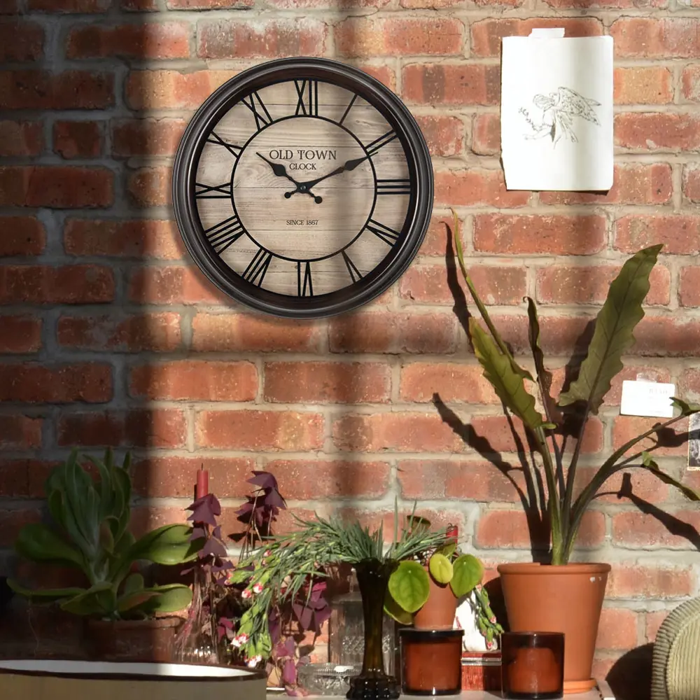 TROYKATIME Часы настенные Ретро в винтажном стиле с бесшумным ходом 83872074 HARVESTING STLM-0045378 - Вид №5