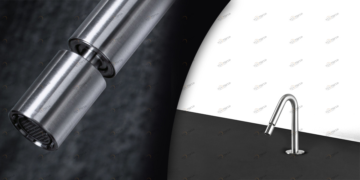 Излив для биде сталь матовая TOOX Radomonte CHB1S