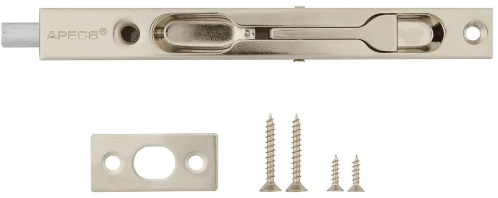 Торцевой шпингалет Apecs для двустворчатых дверей 13979182